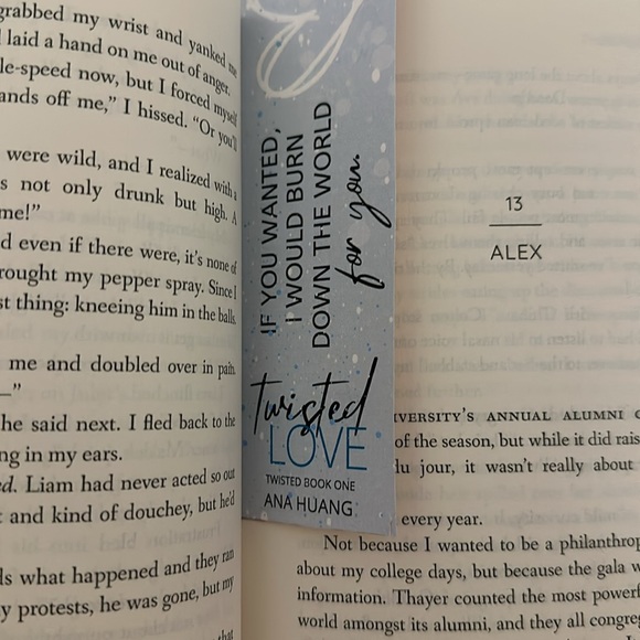Twisted Love Special Edition Bookmark - Picture 3 of 3